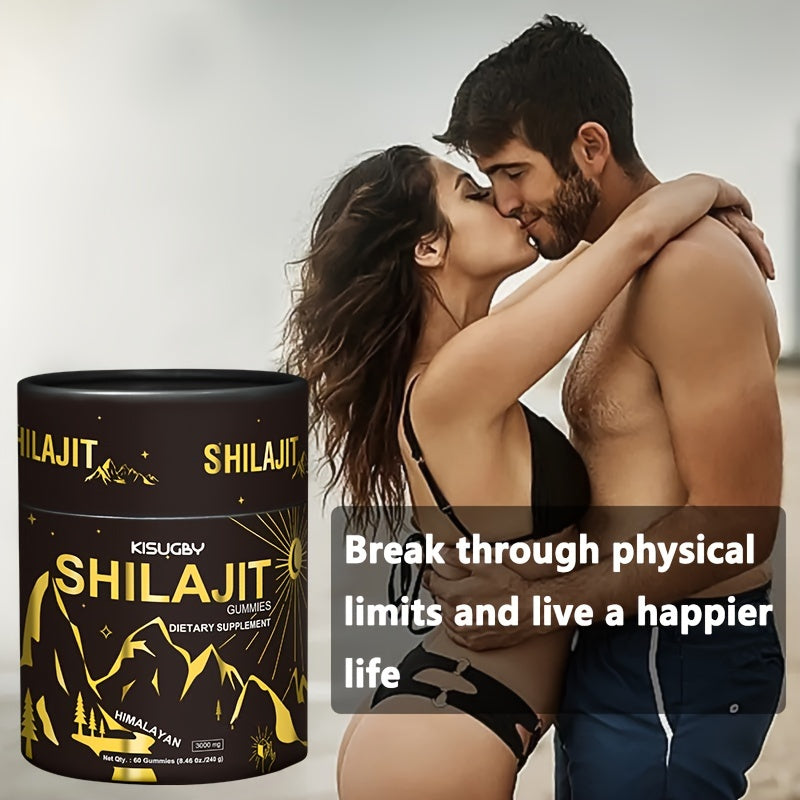 KISUGBY Pure Himalayan Shilajit Gummies