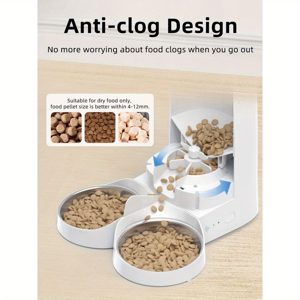 ROJECO Automatic Pet Feeder