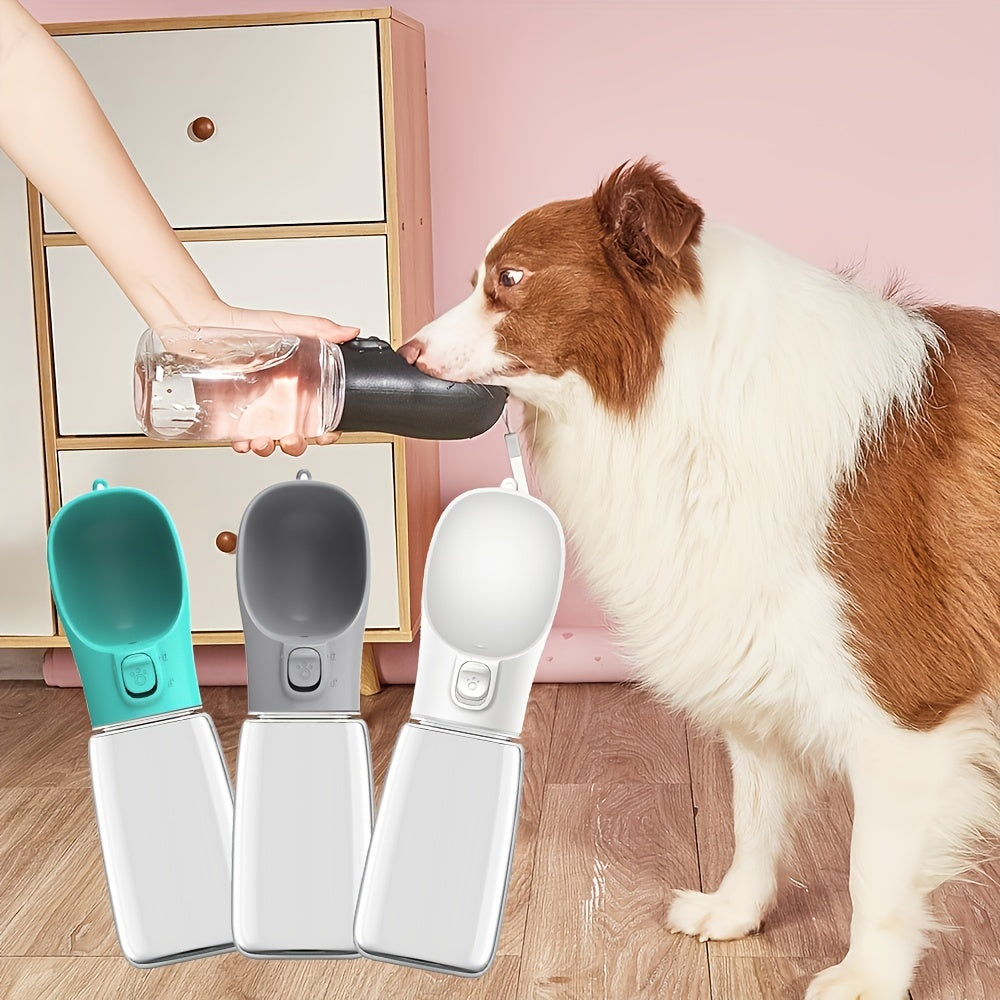 Travel-Ready Dog Water Bottle: Leak-Proof & Hygienic.