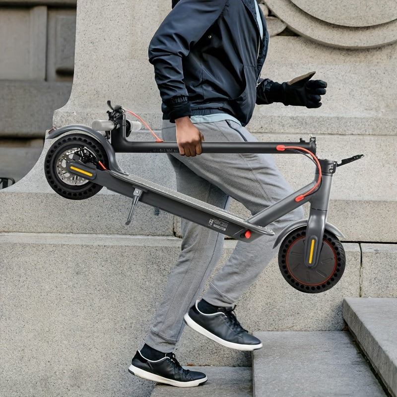 Portable Folding Commuting Electric Scooter With Dual Braking System